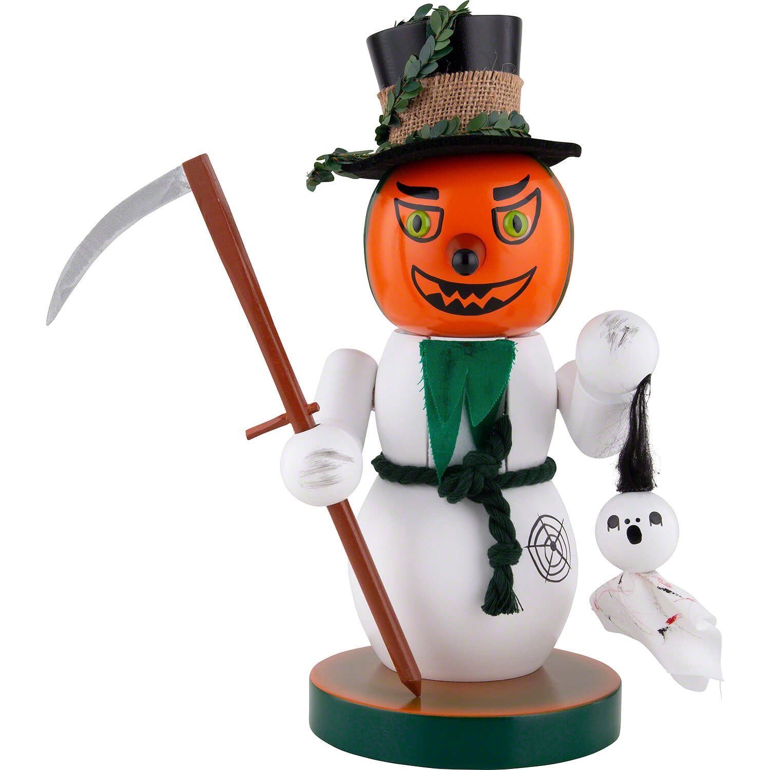 Steinbach Volkskunst GmbH Nussknacker Halloween Schneemann (28cm) Nussknacker von Steinbach Volkskunst