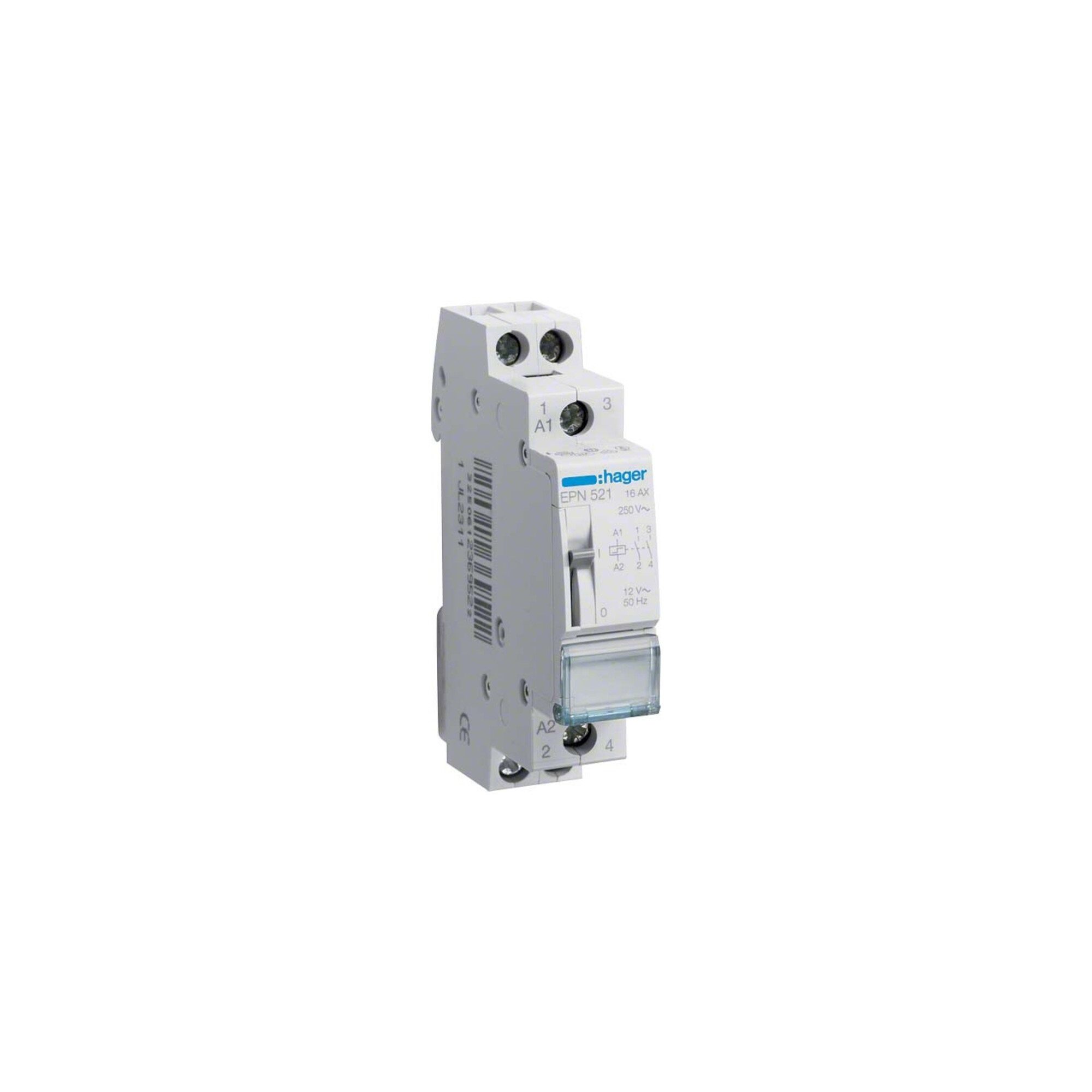 Hager Hager Fernschalter 2S, 12V,16A EPN521
