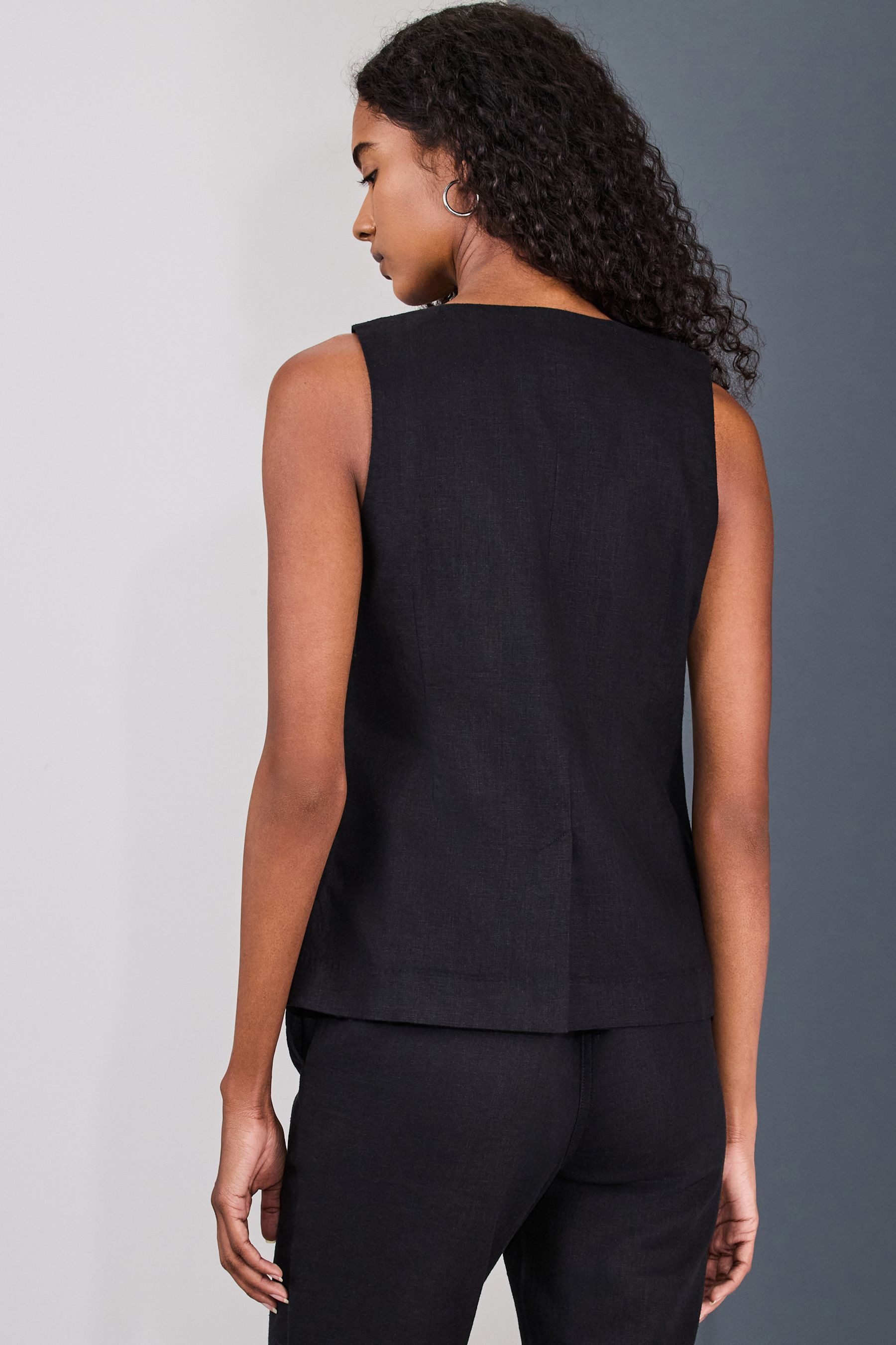 Next Anzugweste Weste aus Leinengemisch (1-tlg) günstig online kaufen