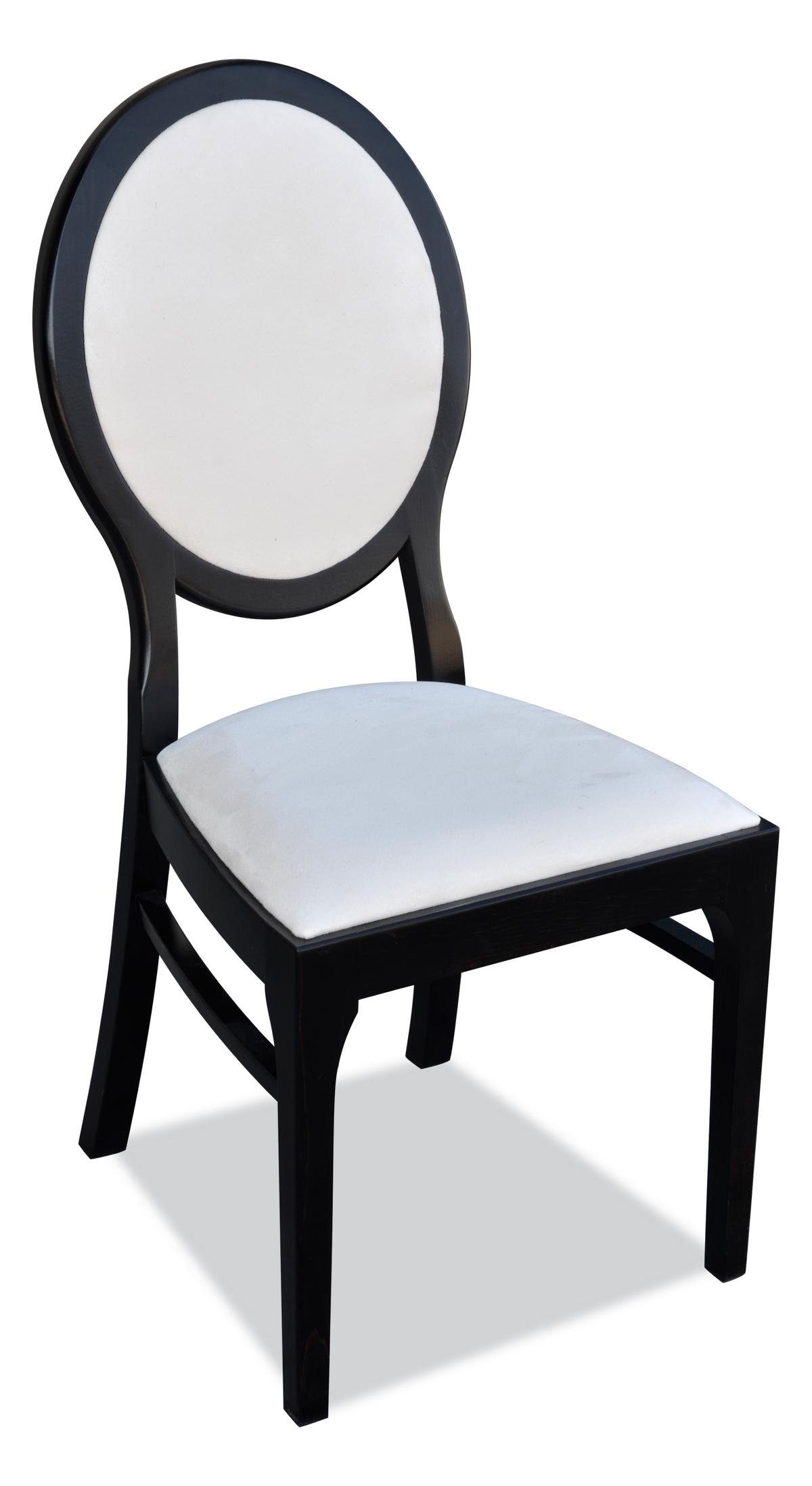 JVmoebel Stuhl, Massivholz Stuhl Esszimmerstuhl Designer Textil Stuhl Stühle Esszimmerstühle K59