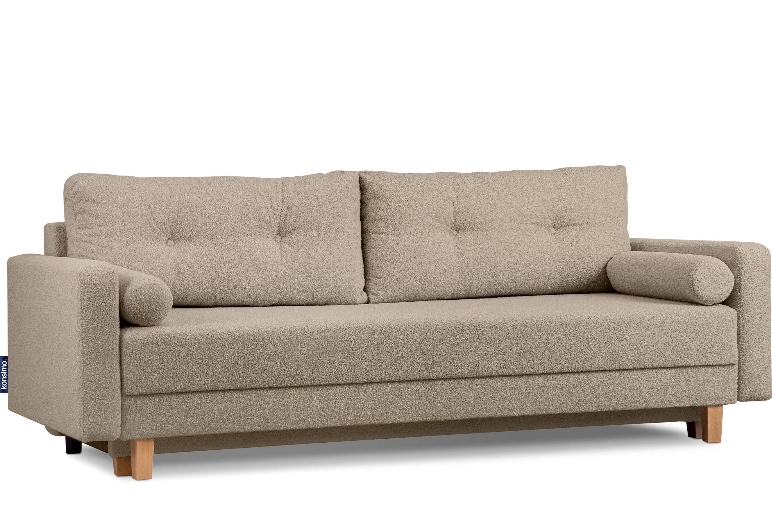 ERISO Sofa 3-Personen, cm Konsimo Schlafsofa 196x150 ausziehbare Liegfläche