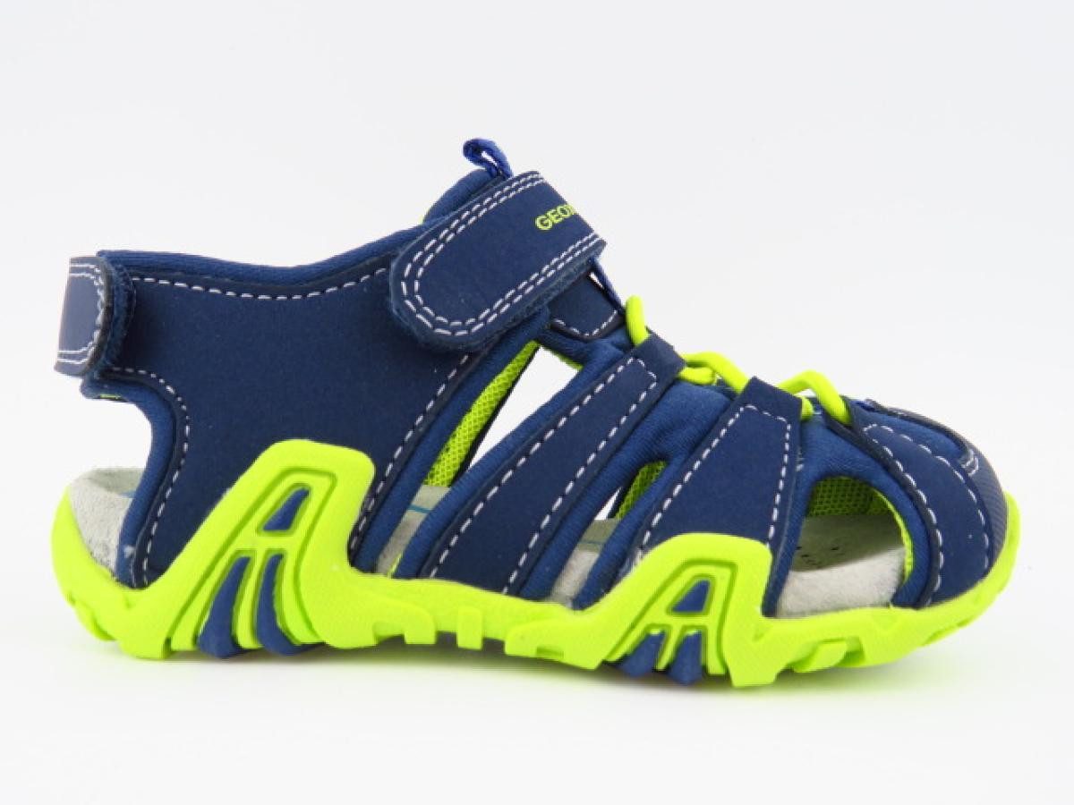 Geox Sandale navy/lime Sandale