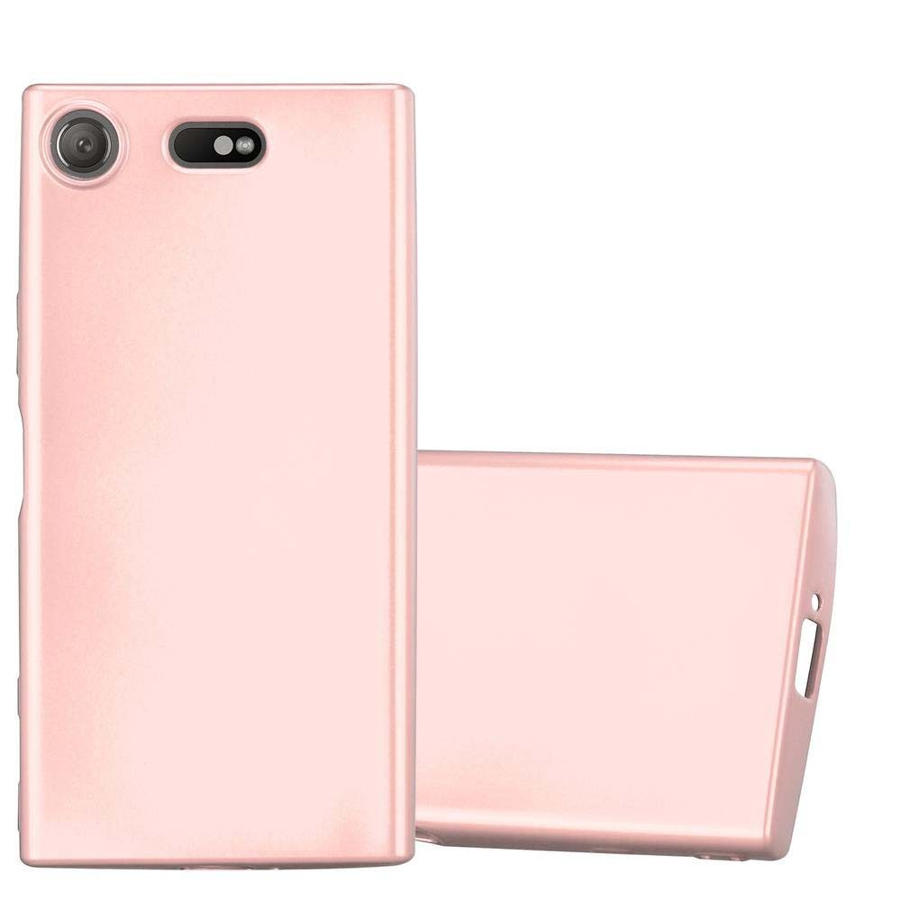 Cadorabo Handyhülle für Sony Xperia XZ1 COMPACT Hülle Sony Xperia XZ1 COMPACT, Flexible TPU Silikon Handy Schutzhülle - Hülle - ultra slim