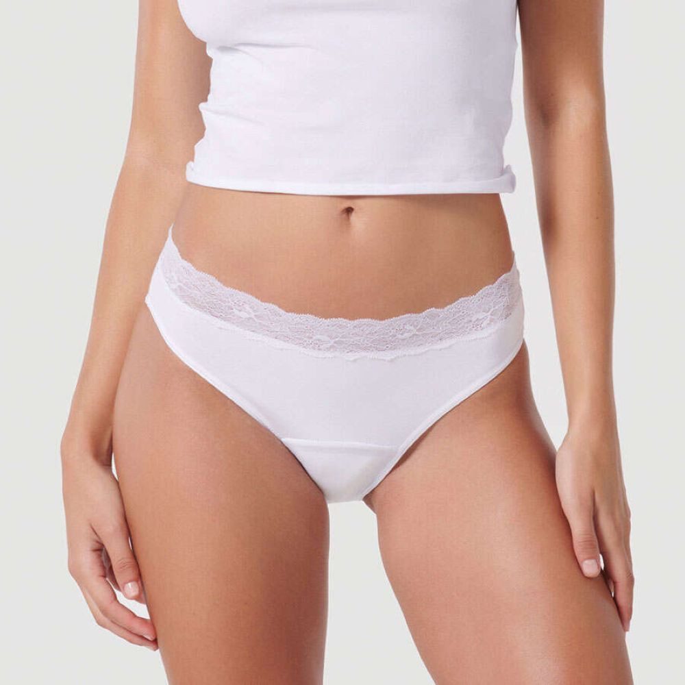 siegmund care Slip mit Spitze um Bund - CareWear - Besser als Periodenwäsche (1-St)