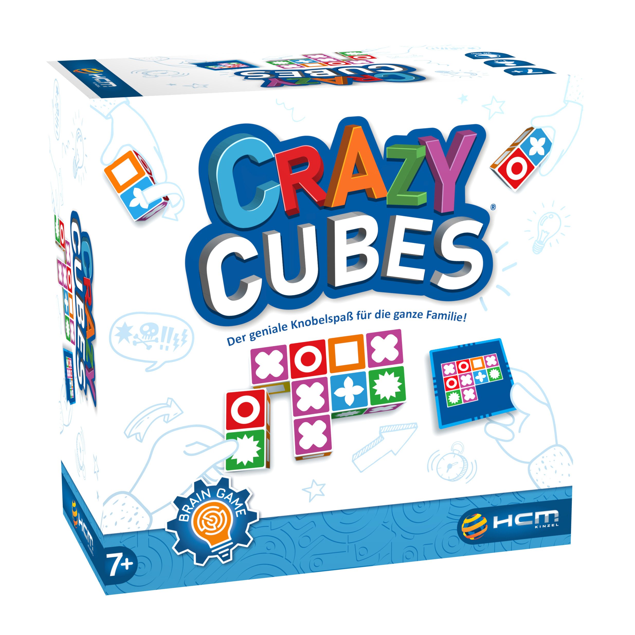 HCM KINZEL Spiel Crazy Cubes