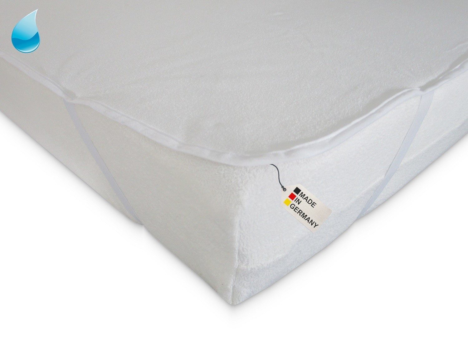 Matratzenauflage Matratzenschutz wasserdicht mit Eckgummi DUKAL, 80x190 cm, günstig online kaufen