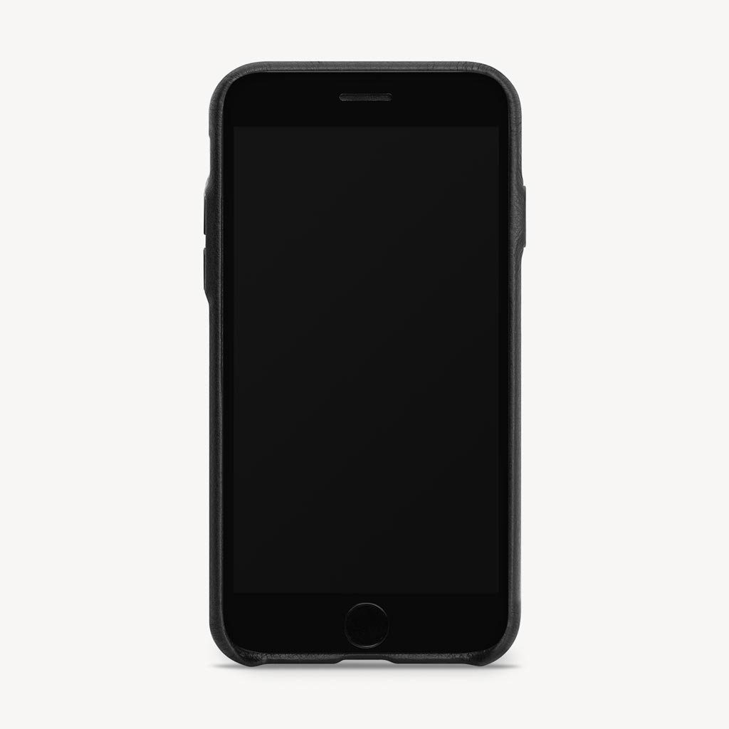 wiiuka Smartphone-Hülle skiin Handyhülle für iPhone SE 2022 / 2020, iPhone 8 / 7, Handgefertigt - Deutsches Leder, Premium Case