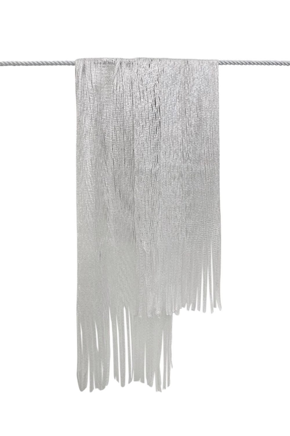 Fashion Scarf World Modeschal Leichter Sommer-Netzschal mit Quasten – Lufti günstig online kaufen