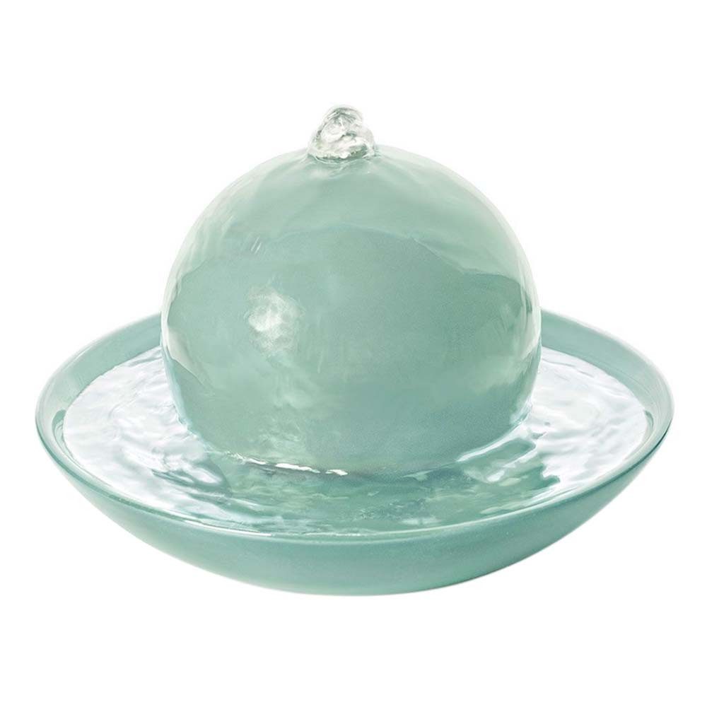 Primavera Life GmbH Duftlampe Duftbrunnen Rondo - Eisgrün glänzend günstig online kaufen