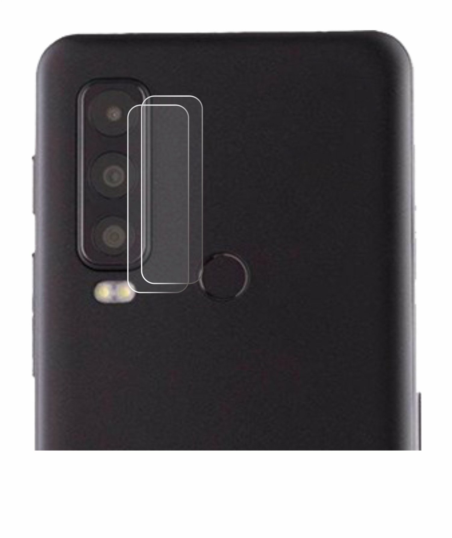 ScreenLeaf Displayschutzfolie Schutzfolie für Caterpillar Cat S75 (NUR Kameraschutz), 2 Stück, Displayschutz Schutz Folie Klar Transparent