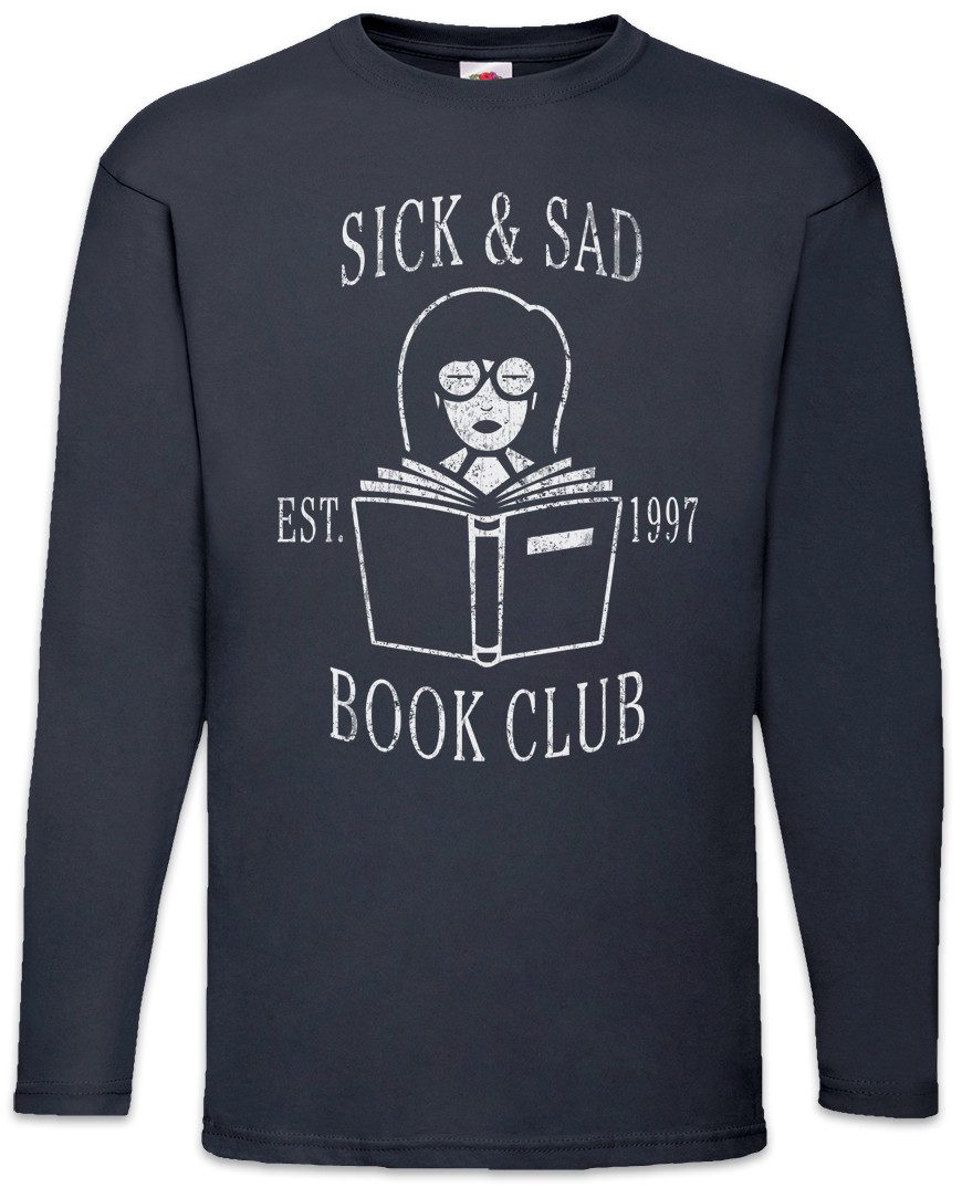 Langarmshirt Sick & Sad Book Club Langarm T-Shirt Daria Sitcom TV Series Fun