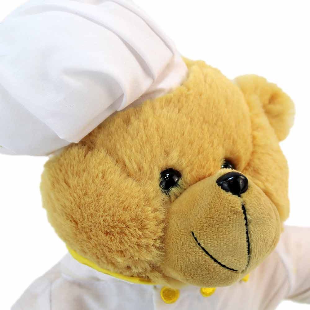 Euro Souvenirs Kuscheltier Koch Teddy "Jaques" - ca. 29 cm (1-St)