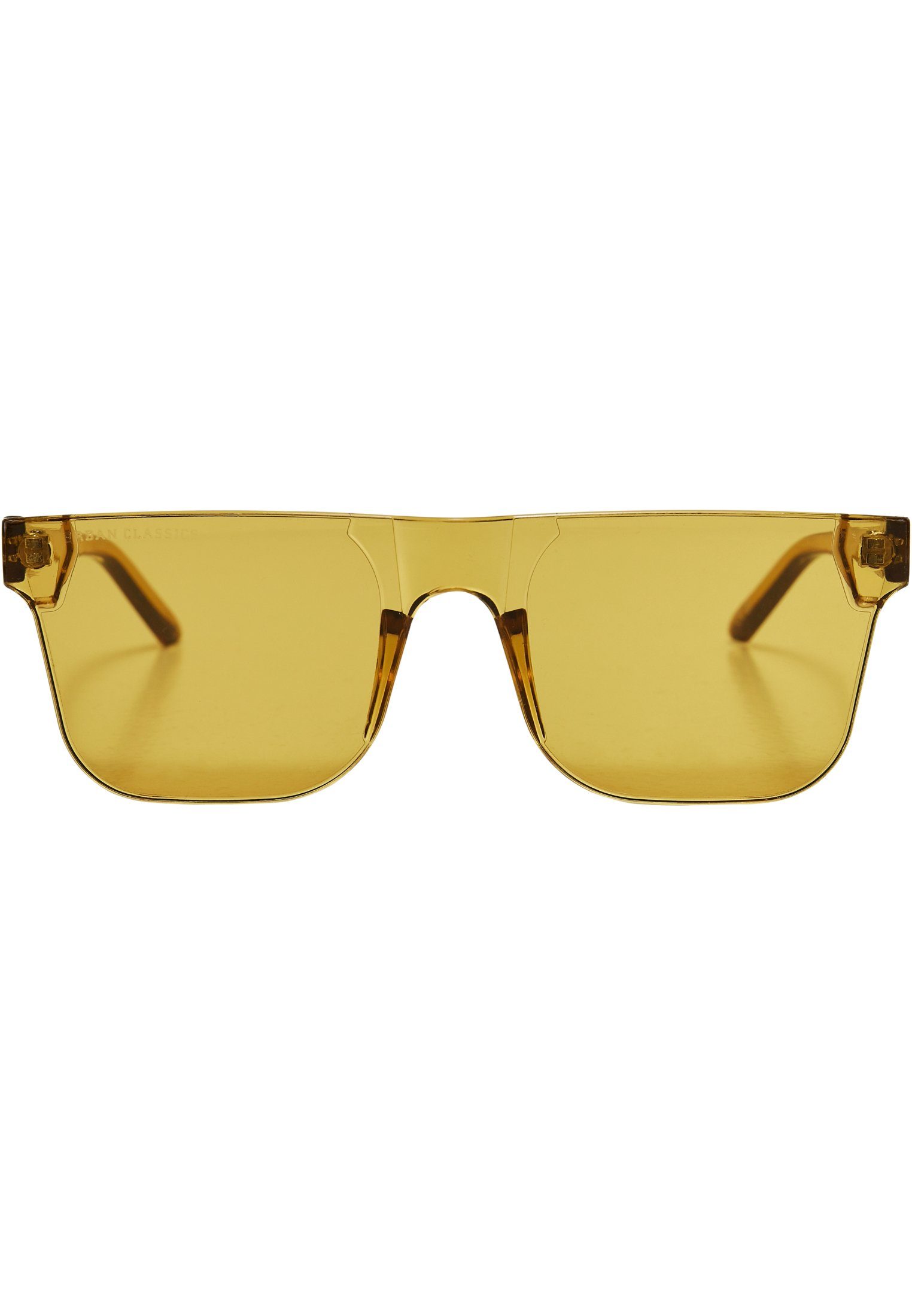 URBAN CLASSICS Sonnenbrille Unisex mustard Honolulu Sunglasses Case With