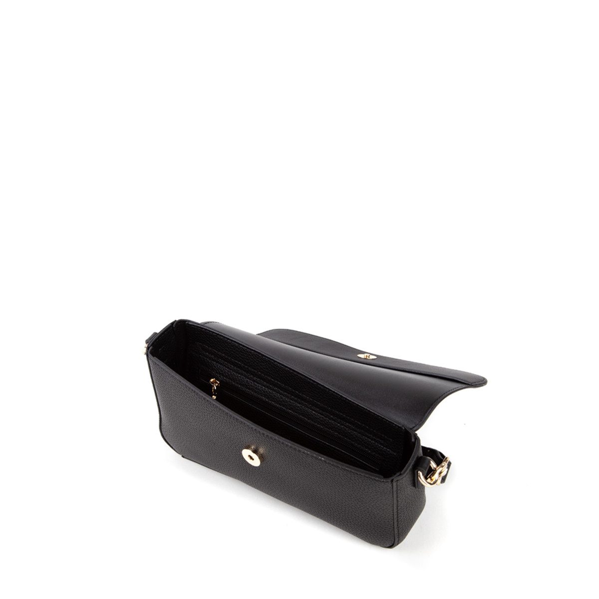 VALENTINO BAGS Umhängetasche ALEXIA, Damen Schultertasche mit goldfoldfarbenem Logo-Schmuckelement