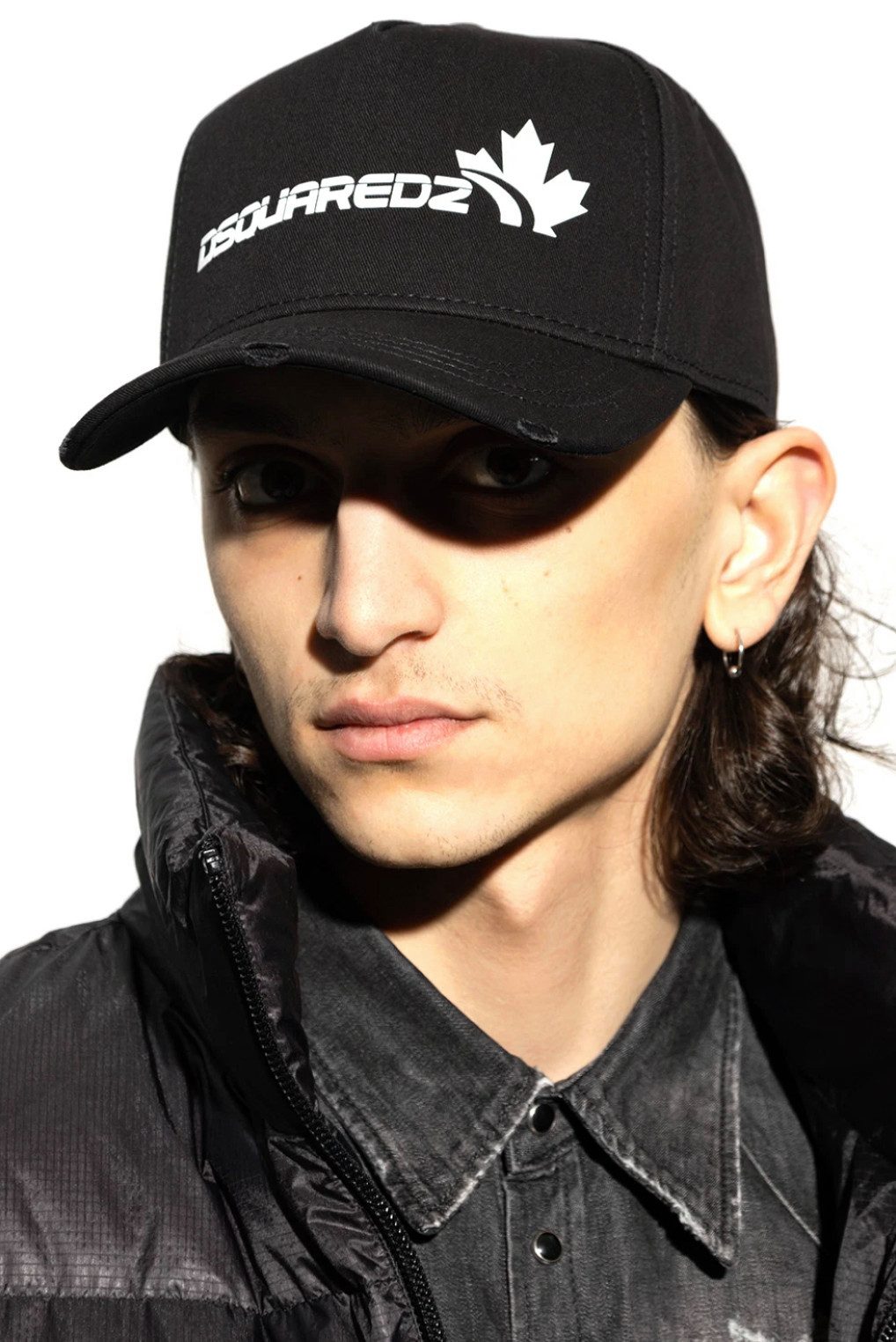 Dsquared2 Baseball Cap Caten Family Icon Trucker Cap Kappe Mütze Basebalkappe Rückseite mit gesticktem „CATEN FAMILY“ Schriftzug