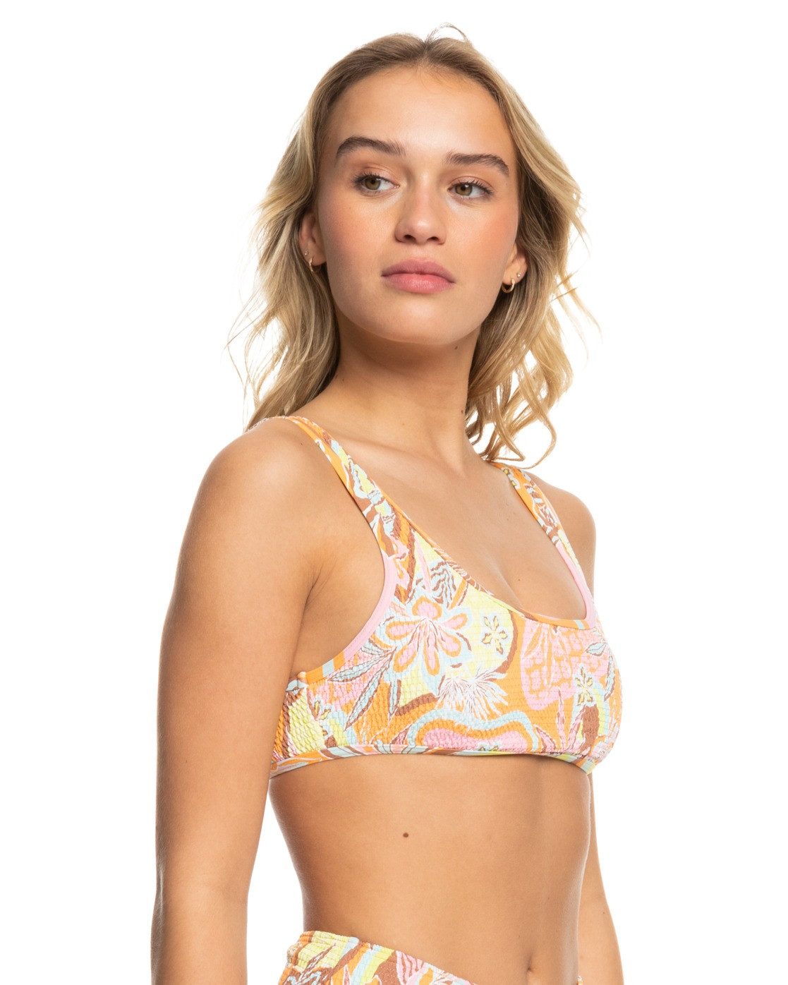 Roxy Bandeau-Bikini-Top Floraldelic