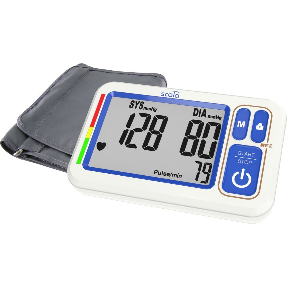 Scala Blutdruckmessgerät Scala SC 6750 NFC Oberarm Blutdruckmessgerät 06750