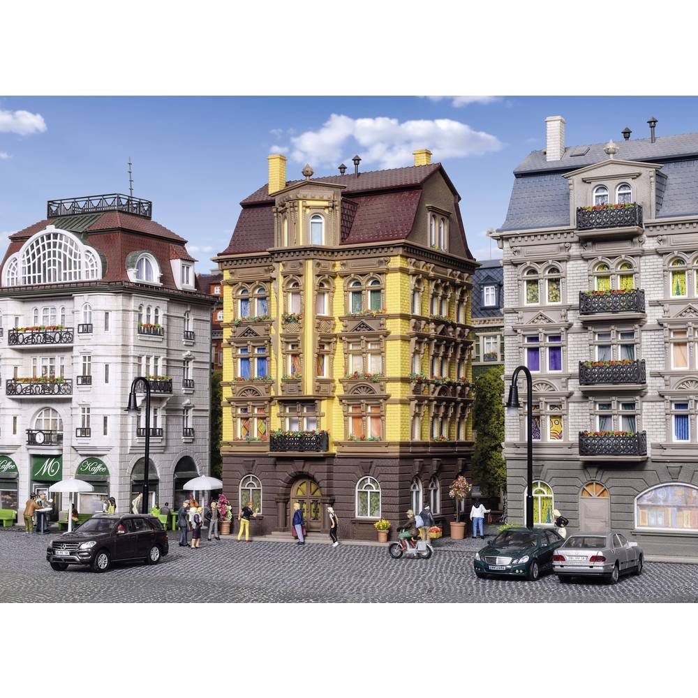 Modelleisenbahn-Gebäude H0 Wohnhaus Schlossallee 3