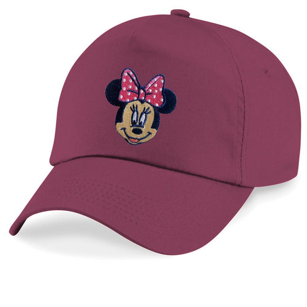 Blondie & Brownie Baseball Cap Kinder Minnie Mouse Stick Patch Maus Mickey One Size