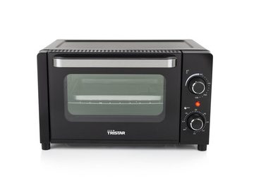 Tristar Minibackofen, Kleiner Tisch-Backofen für Toast Pizza Mini-Ofen 10L Ober & Unterhitze