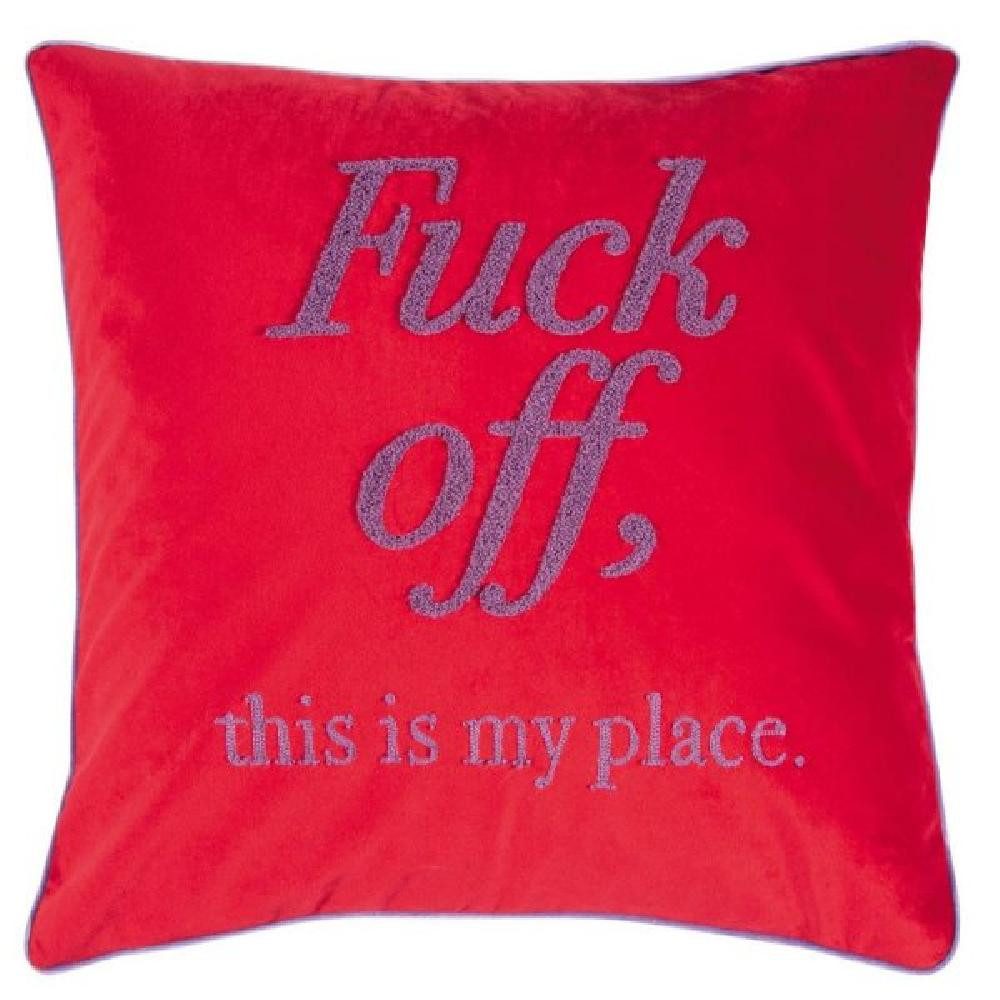 PAD Dekokissen Letters Fuck off, this günstig online kaufen
