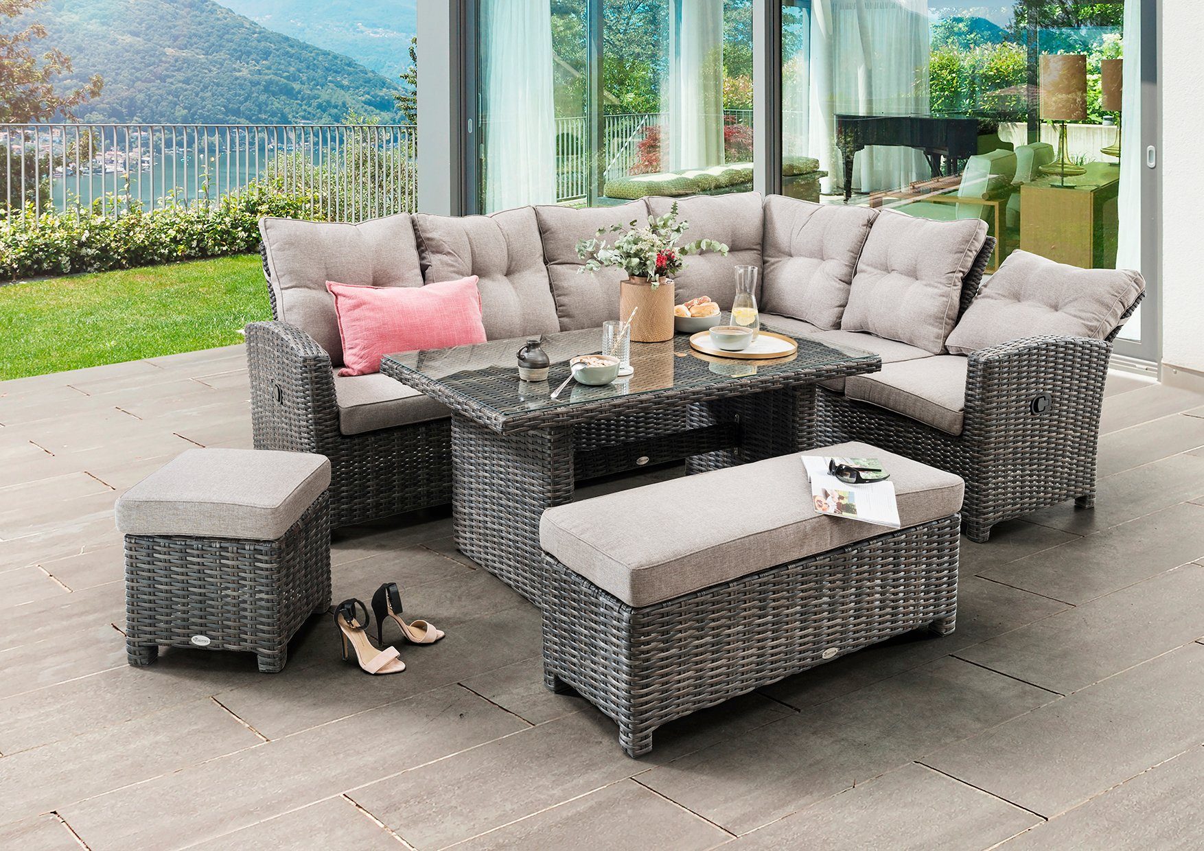 Braune online Lounge-Sets | kaufen OTTO