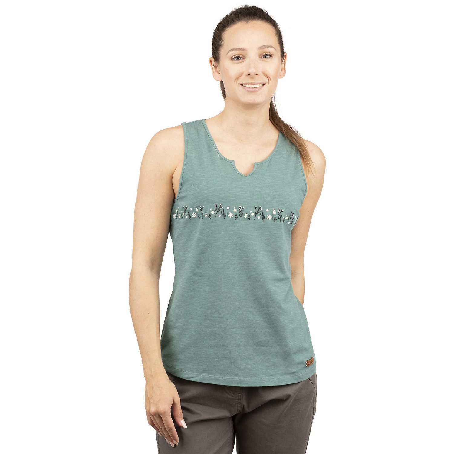 Chillaz T-Shirt Tank Top W KORFU FLOWER MEADOW TOP