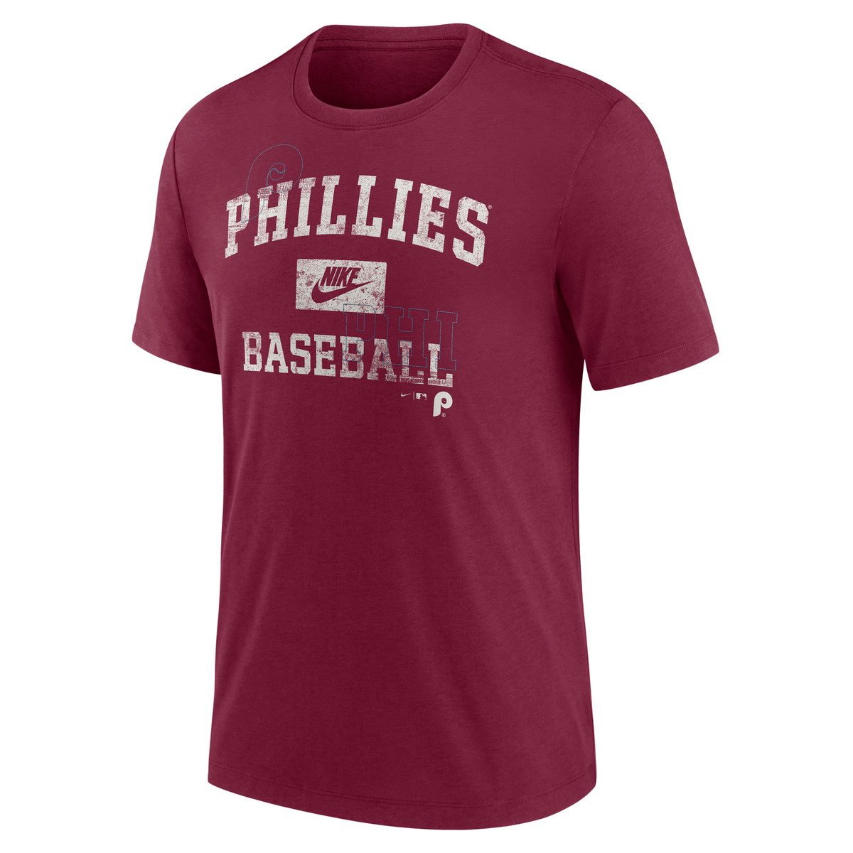 Nike T-Shirt Nike Shirt Philadelphia Phillies Nike Cooperstown Triblend günstig online kaufen