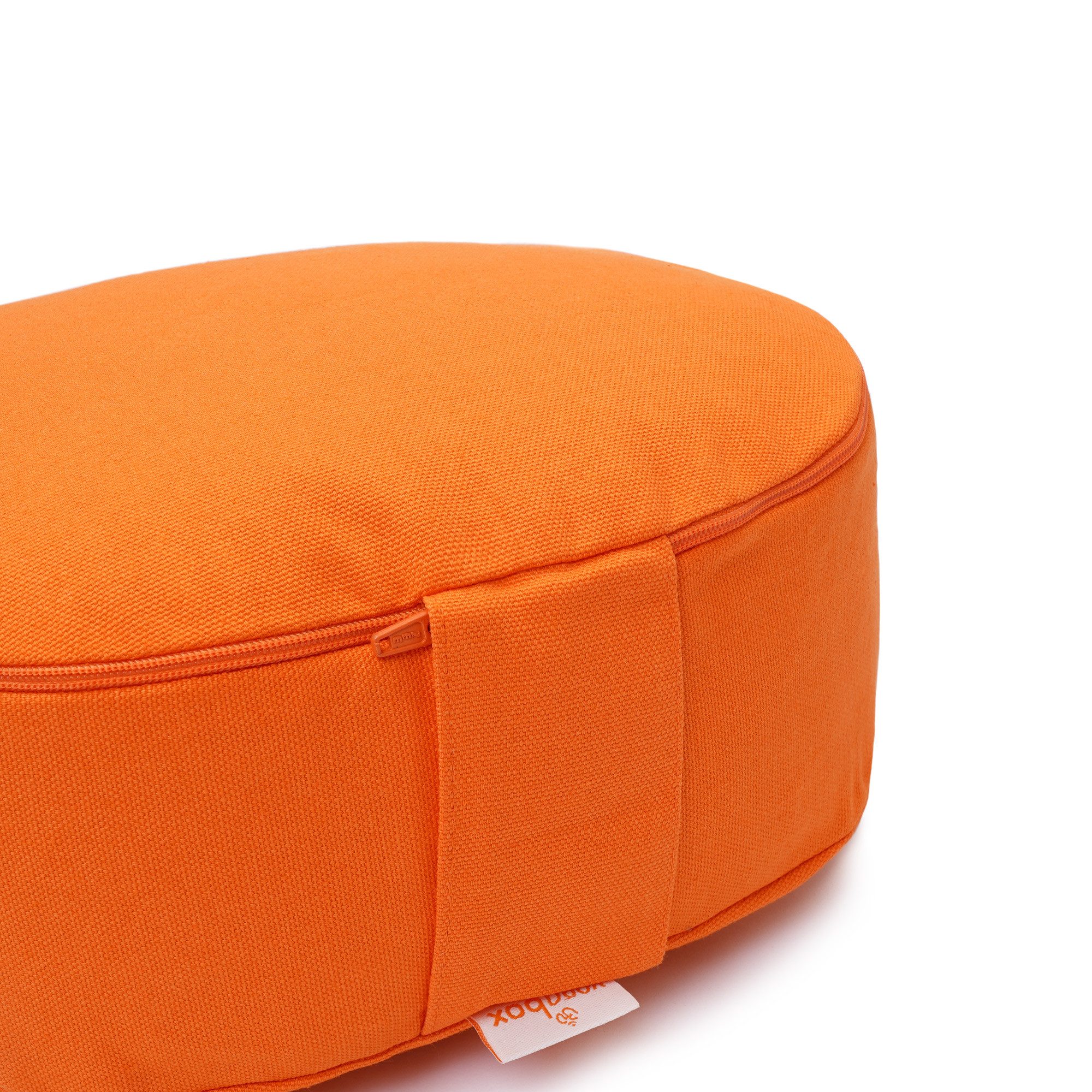 yogabox Yogakissen Yogilino® Reise Meditationskissen mini oval BASIC, robust, anpassbare Füllmenge