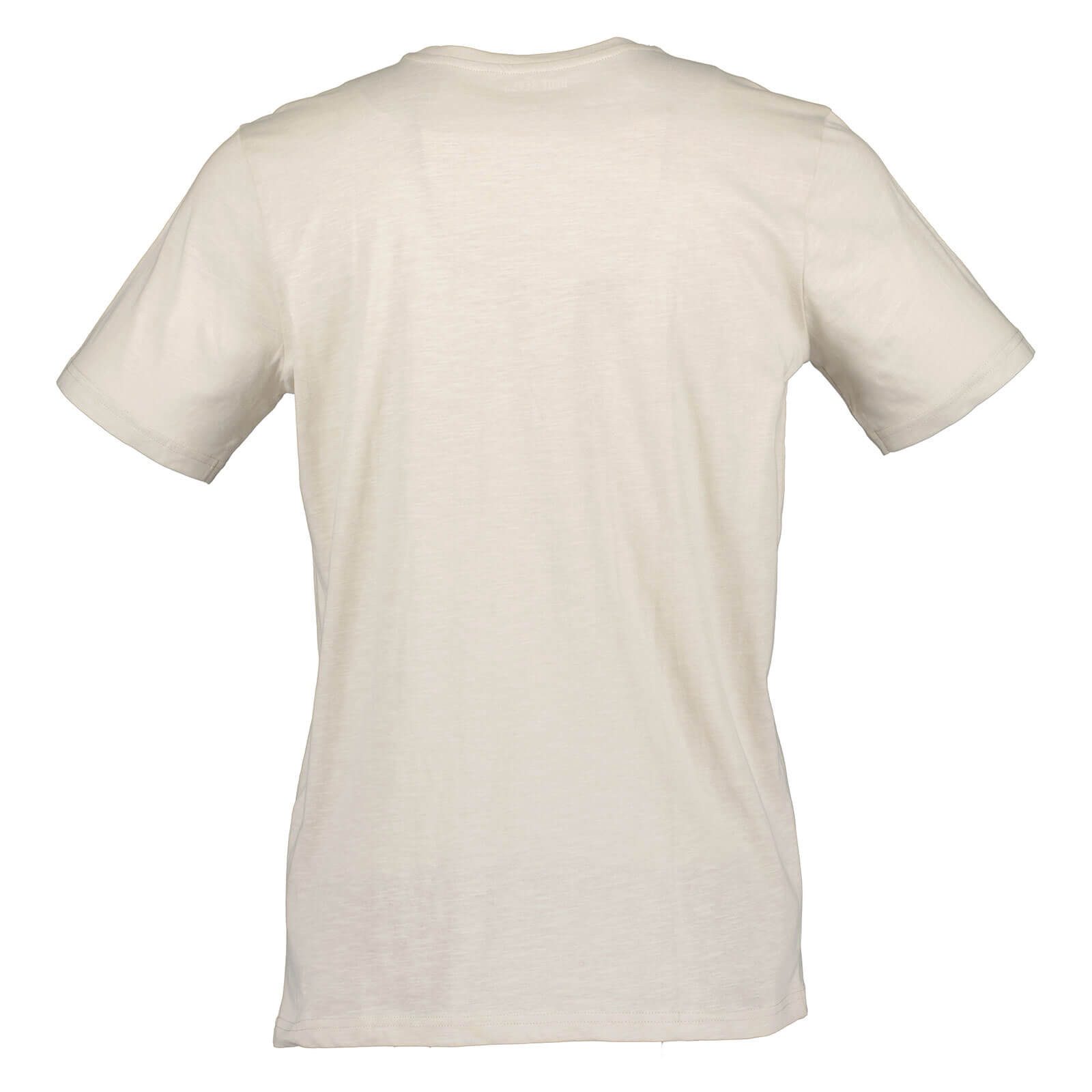 Blue Seven T-Shirt 350520 Herren Kurzarm-Shirt Unifarben mit Rundhalsausschnitt aus Baumwolle