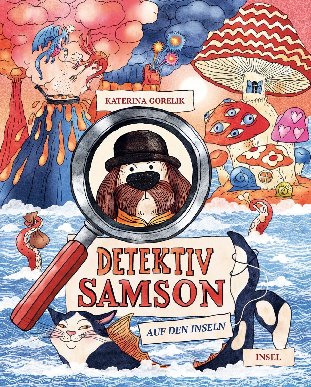Kinderbuch Detektiv Samson 2 – Auf den Inseln Ein Wimmelbuch zum Miträtseln für K Katerina Gorelik