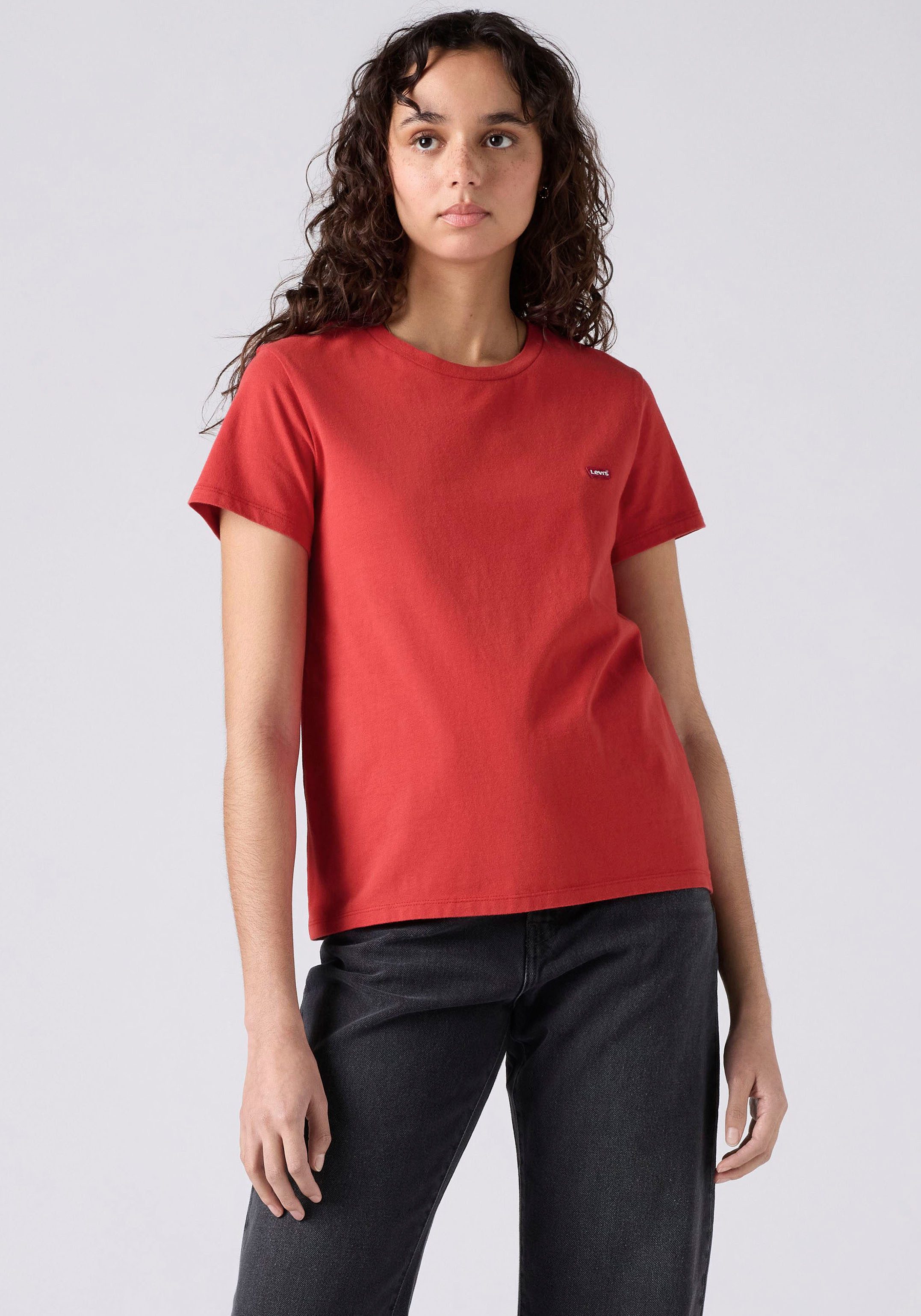 Levi's® T-Shirt TEE Minilogo mit kleiner Logostickerei günstig online kaufen