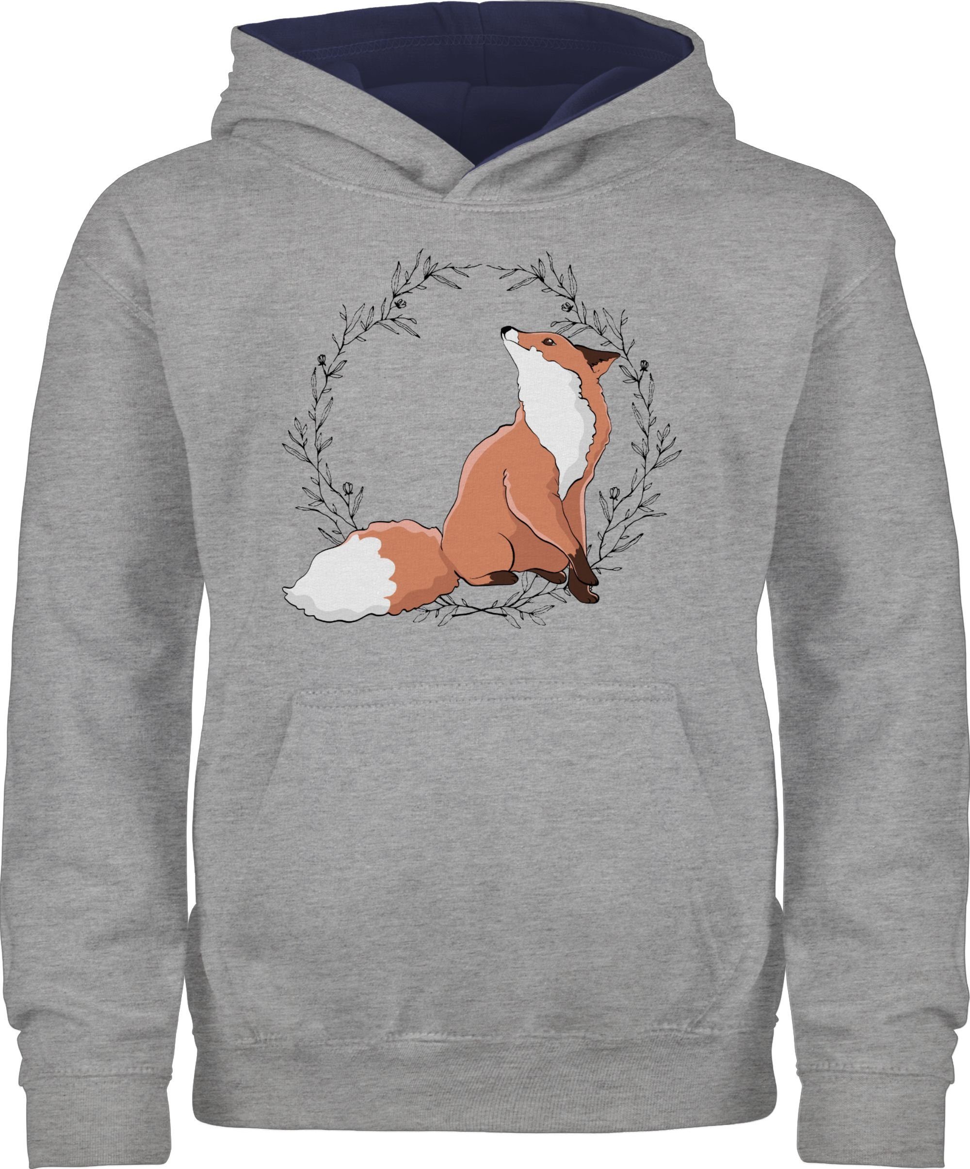 Shirtracer Kinder Hoodie Mit Löwen-Motiv - Kapuzenpullover Für Jungen & Mädchen