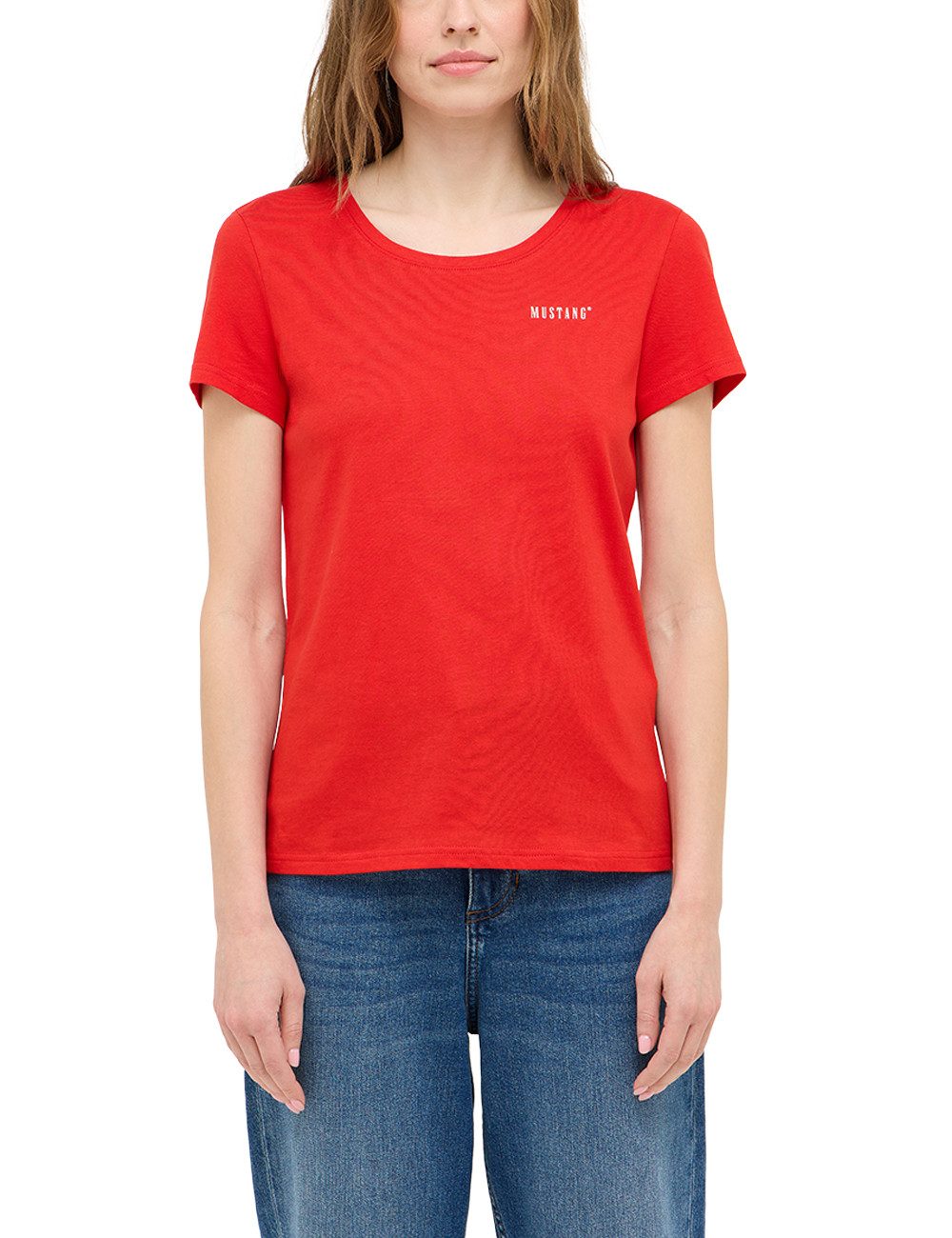 MUSTANG Kurzarmshirt Damen Style Alma günstig online kaufen