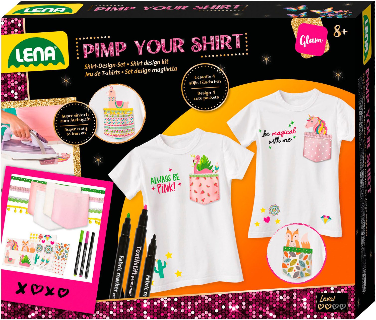 Lena® Kreativset Pimp your Shirt