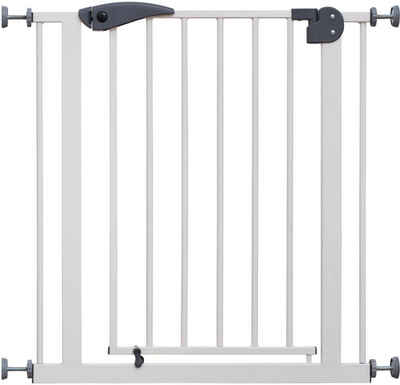 BabyGo Türschutzgitter Safety Gate, weiß, auch als Treppenschutzgitter verwendbar; Made in Europe