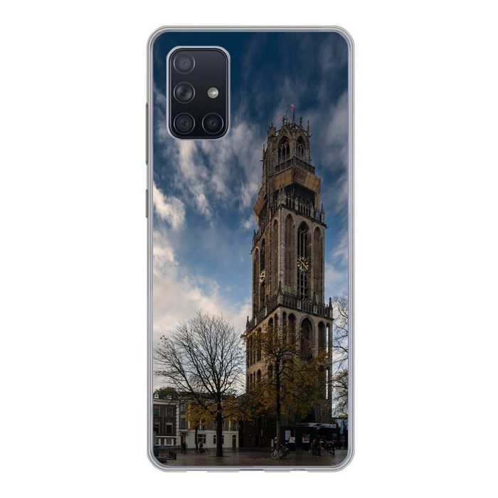 MuchoWow Handyhülle Sonne - Domturm - Utrecht Handyhülle Samsung Galaxy A51 5G Smartphone-Bumper Print Handy
