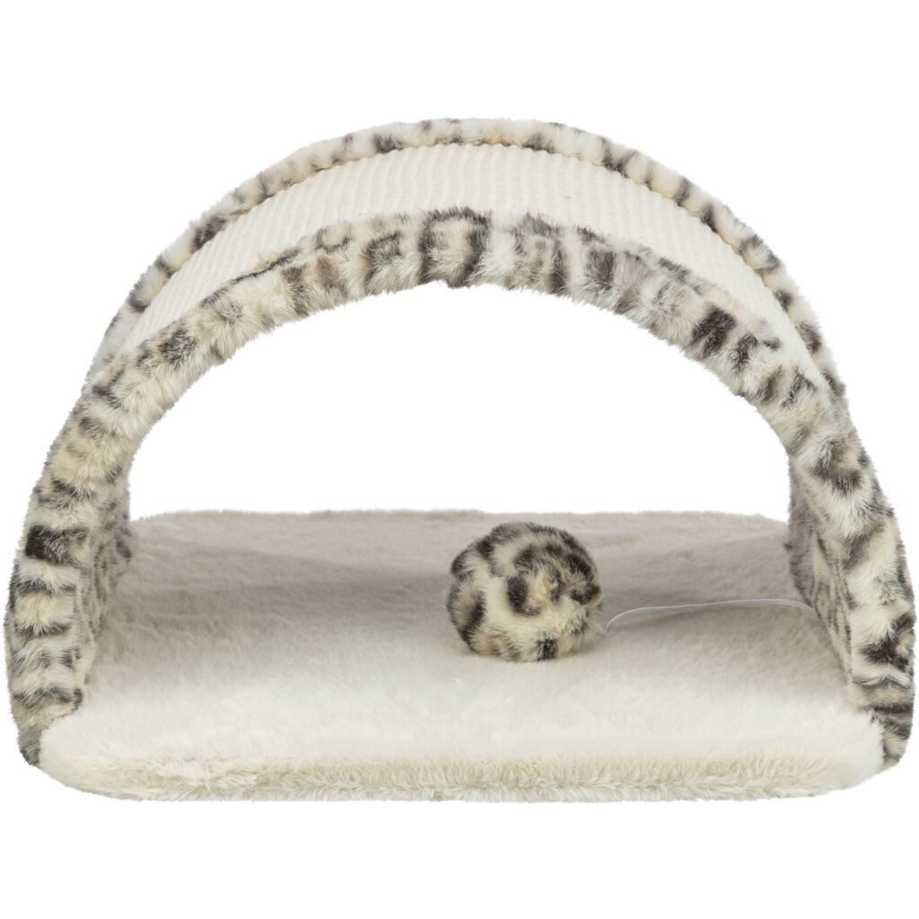 TRIXIE Kratzmatte Kratzbrücke Leo - creme - 25 cm