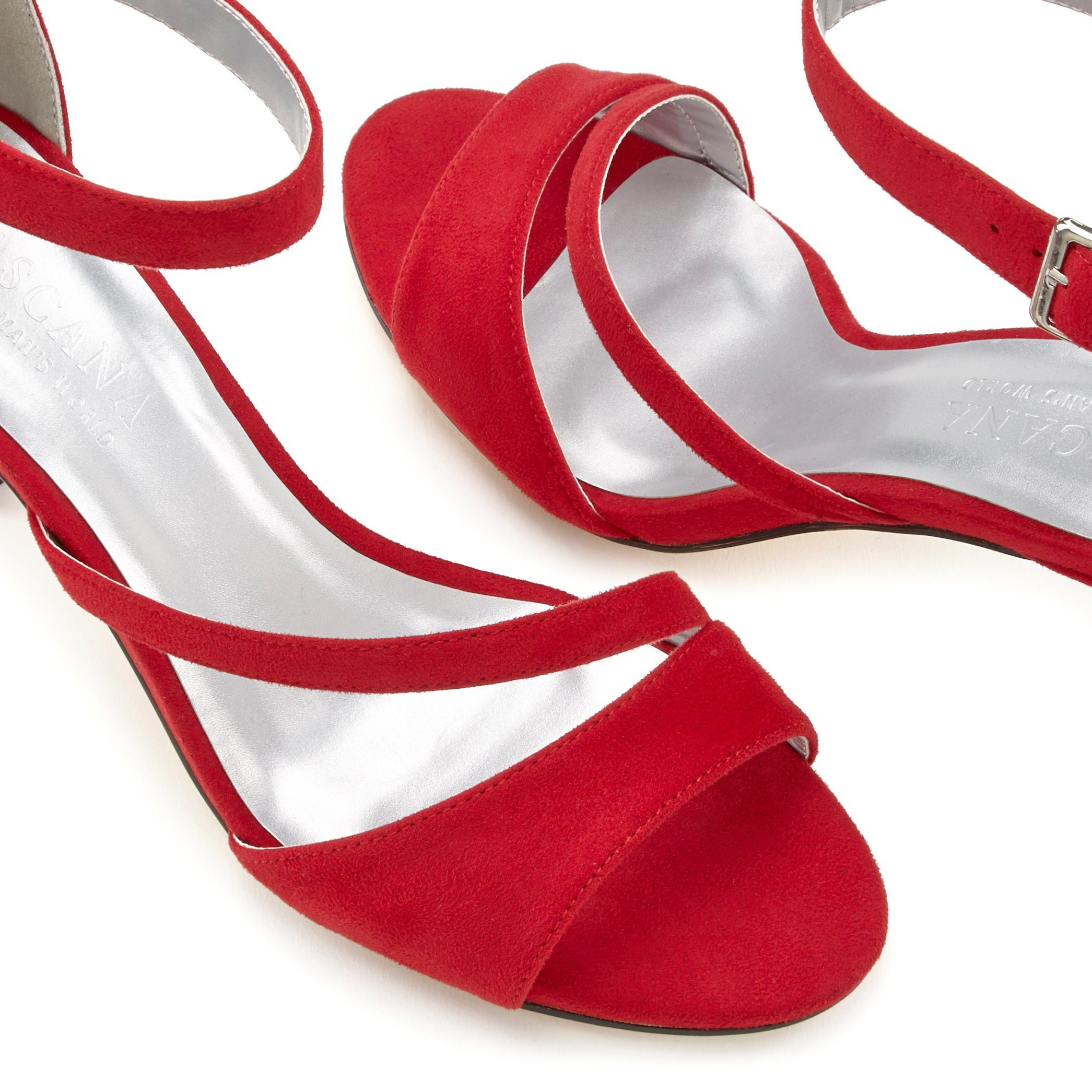 LASCANA offener Schuh, Riemchensandalette, Sommerschuh Sandalette High-Heel-Sandalette mit Riemchen VEGAN