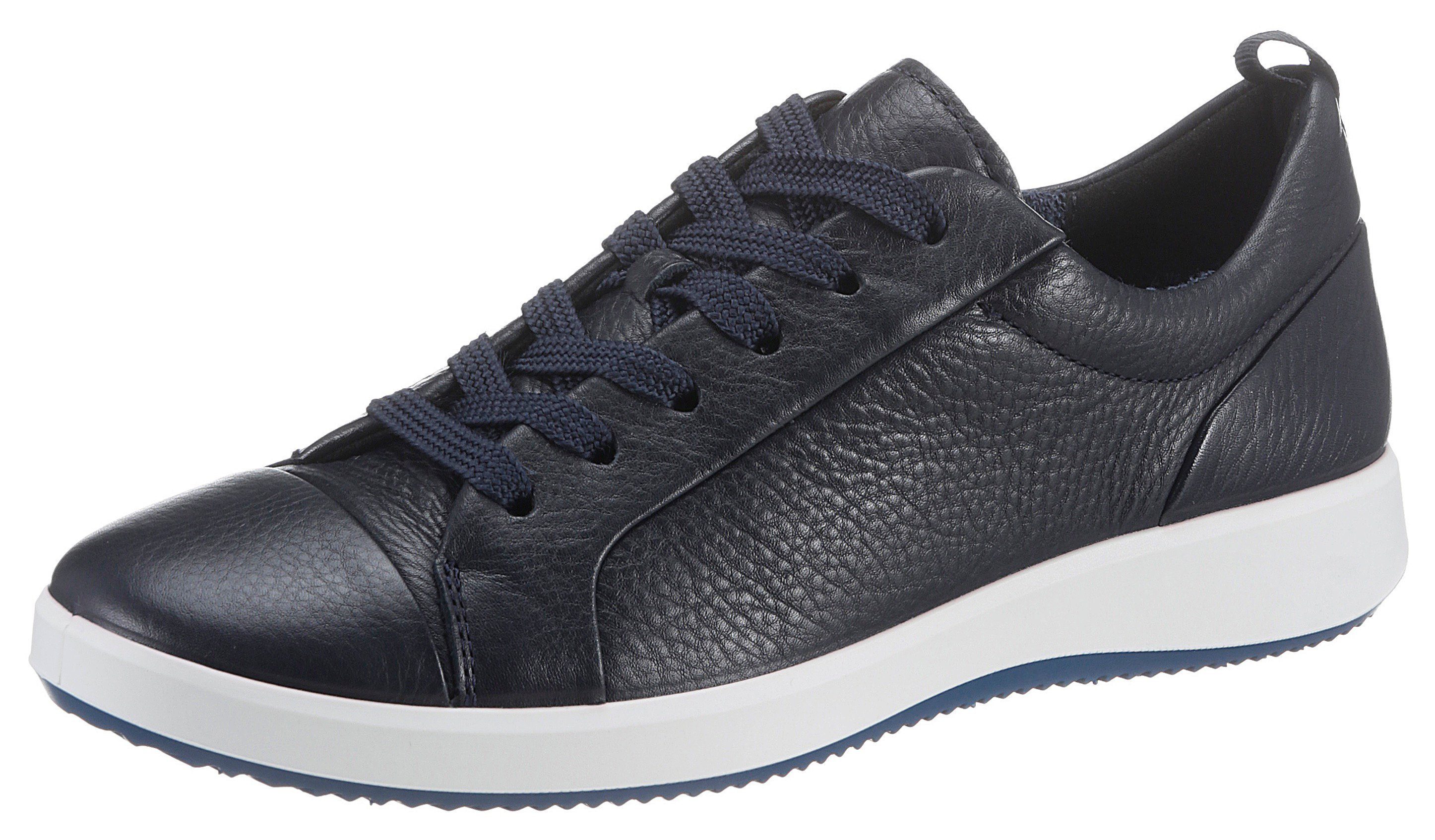 High ROMA Fußbett, Ara G-Weite Soft dunkelblau mit Sneaker