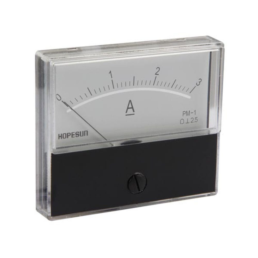 Velleman Strommessgerät Drehspulpanelmeter zum Einbau in elektronische Instrumente, Schalttafe, 1-tlg.