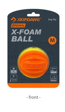 Skipdawg Tierball X-Foam Ball, aus TPR robust, springt gut, sehr gut für Ballschleuder