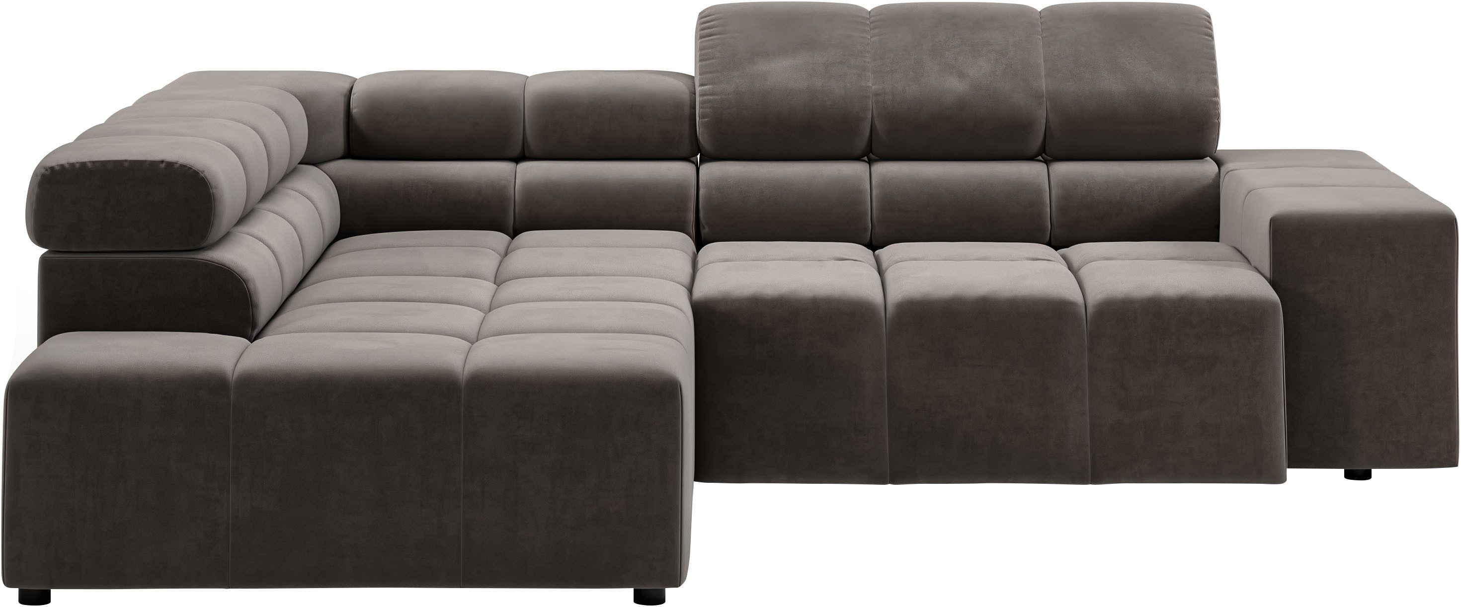 INOSIGN Ecksofa Ancona, incl. Kopfteilverstellung + günstig online kaufen
