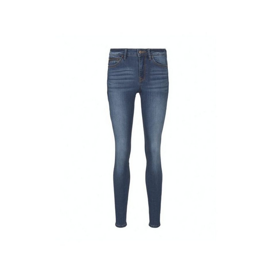 TOM TAILOR Skinny-fit-Jeans uni regular (1-tlg), Modisch und modern