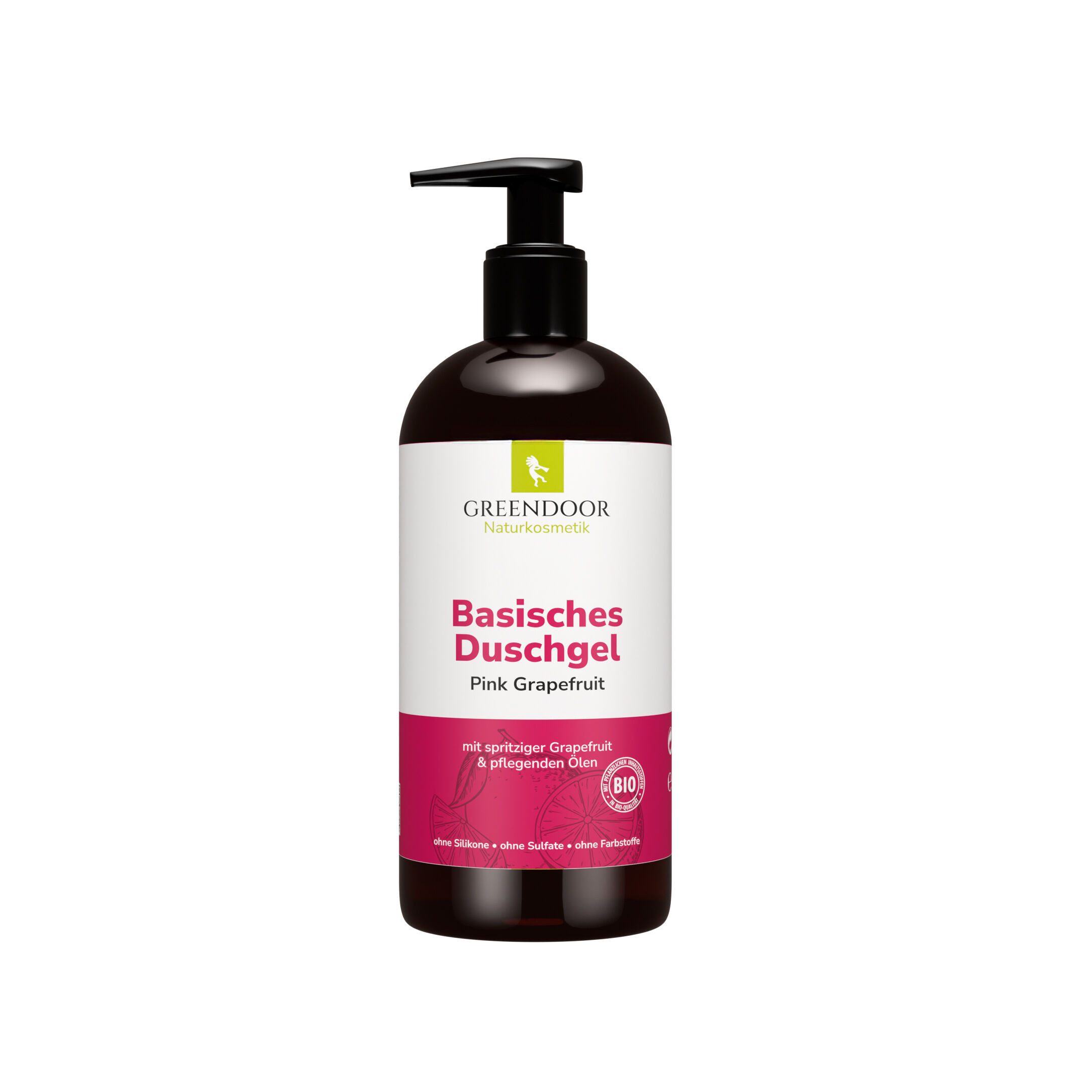 GREENDOOR Duschgel Basisches Duschgel Pink Grapefruit