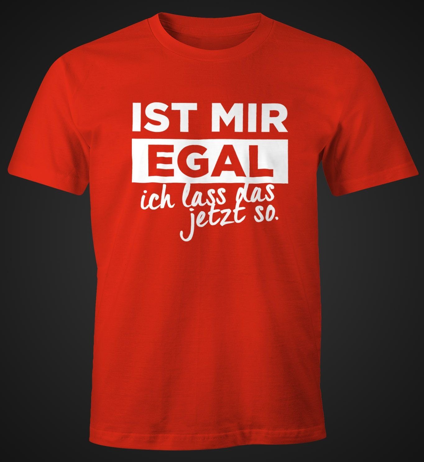 MoonWorks Print-Shirt Herren T-Shirt mit Spruch günstig online kaufen