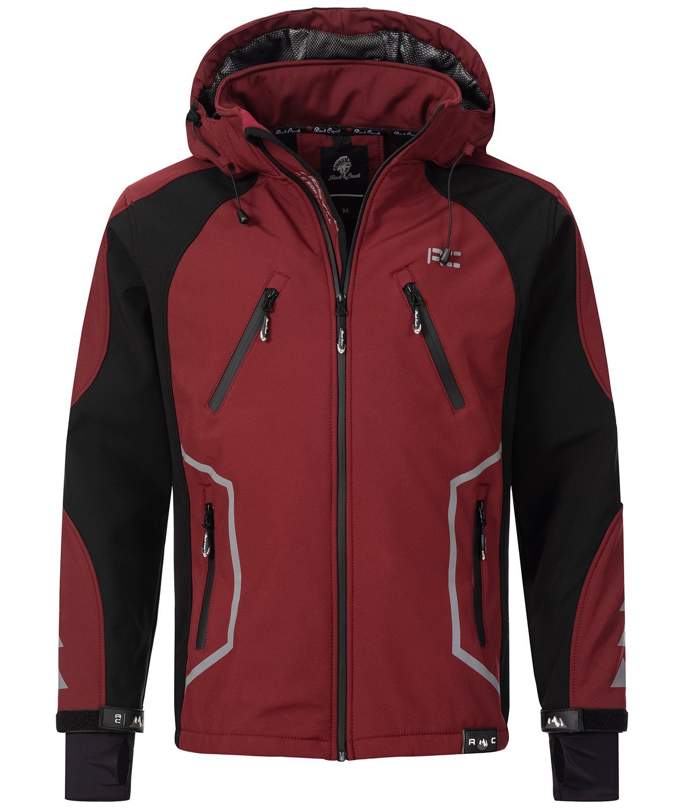 Rock Creek Softshelljacke Herren Softshelljacke Wanderjacke H-230 günstig online kaufen