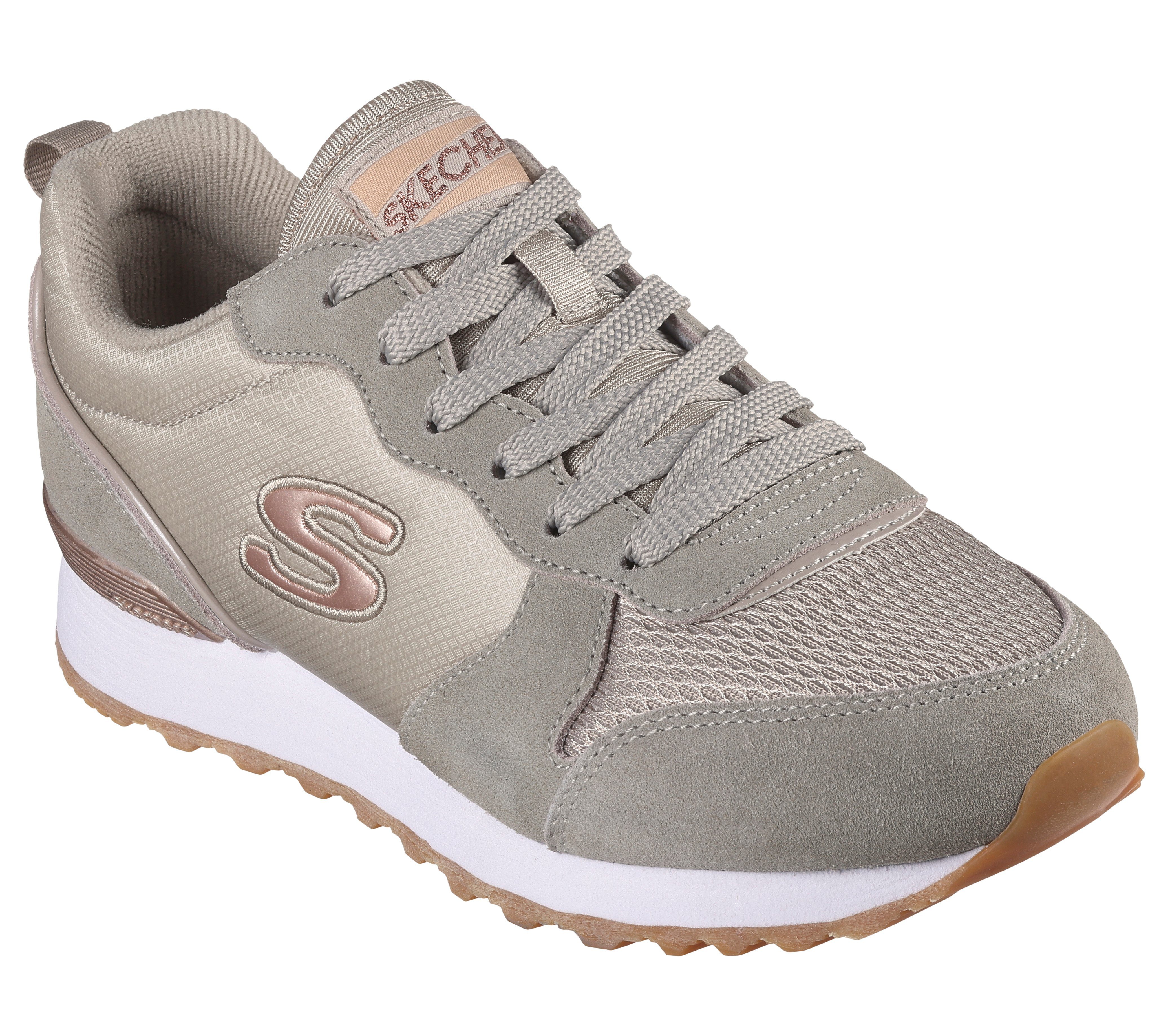 Skechers OG 85 - GOLDN GURL Sneaker Schnürschuh, Original-Retro-Jogginschuh günstig online kaufen