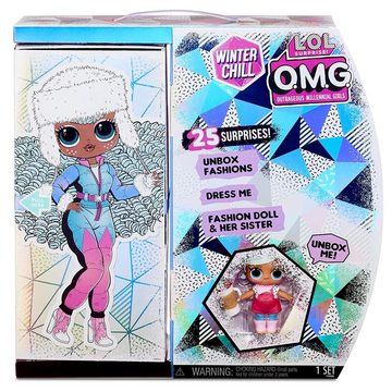 MGA ENTERTAINMENT Anziehpuppe Icy Gurl & Brrr B.B. Winter Wonderland L.O.L. Surprise O.M.G. Puppen