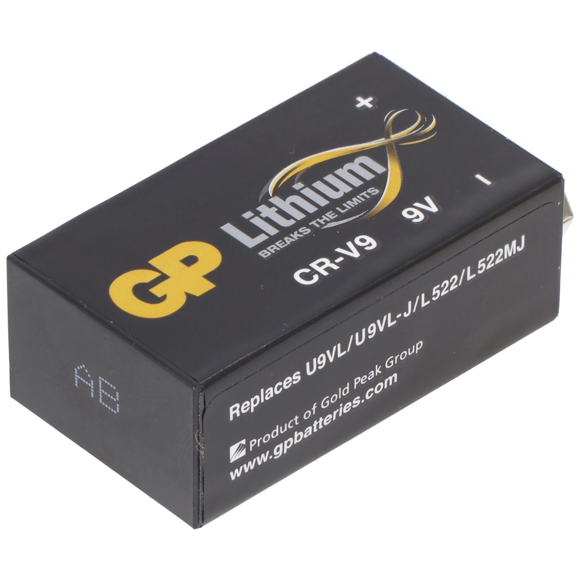 V) GP Lithium 9V (9,0 Batterie, Batterie GP Stück Batteries 1
